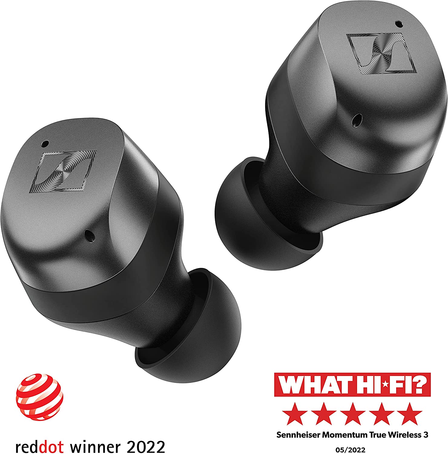 (NEXT DAY DELIVERY) Sennheiser MOMENTUM True Wireless 3 with Bluetooth 5.2 & Built-in Equalizer and bass boost (2 Years Warranty)